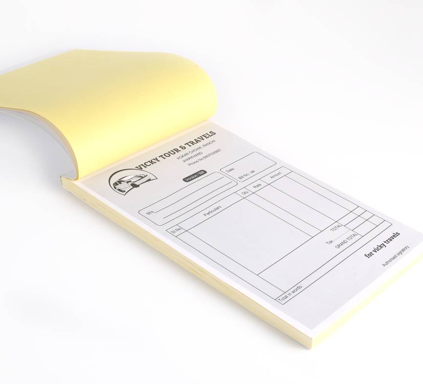 Bill Book Printing